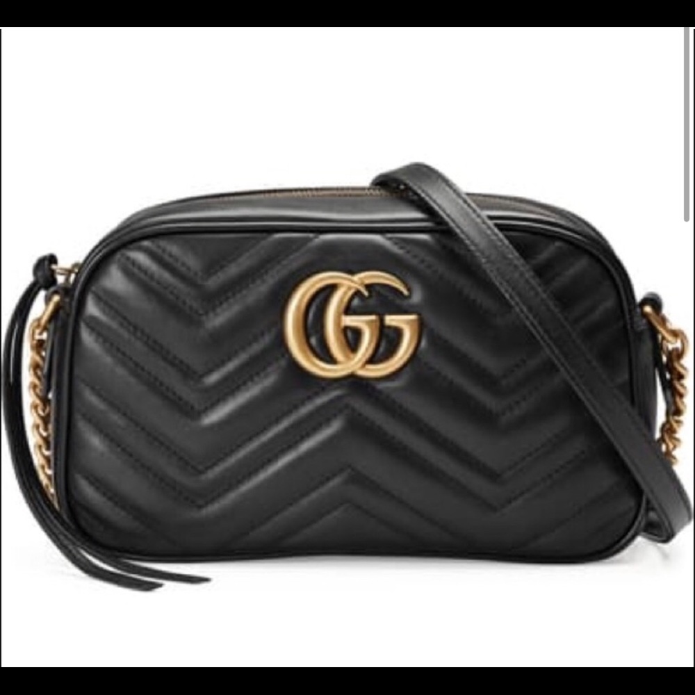 SOLDDDDD. Authentic Gucci marmont black bag (SOLD)